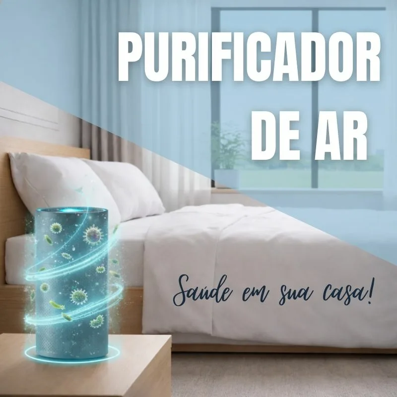 Purificador de ar: Proteja a sua saúde e a dos outros!