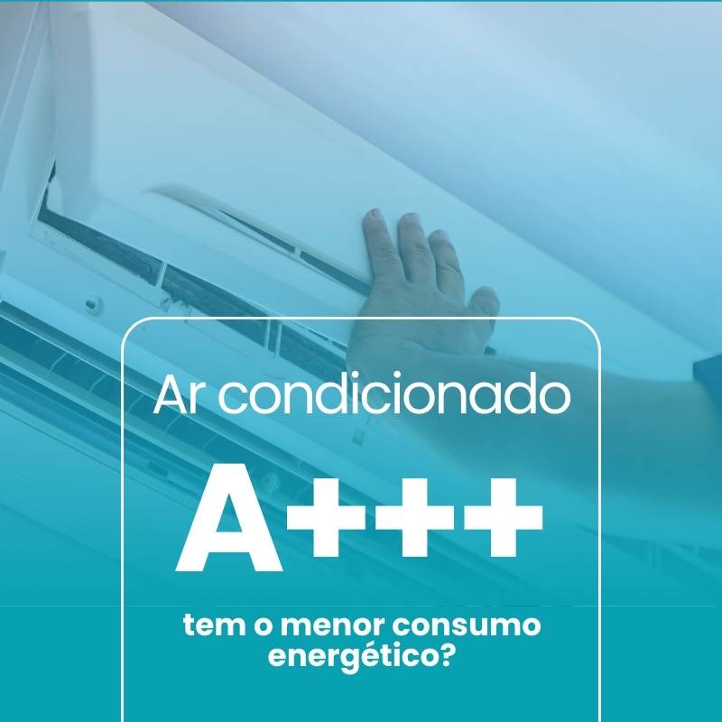 Ar Condicionado A+++ tem o menor consumo energético?