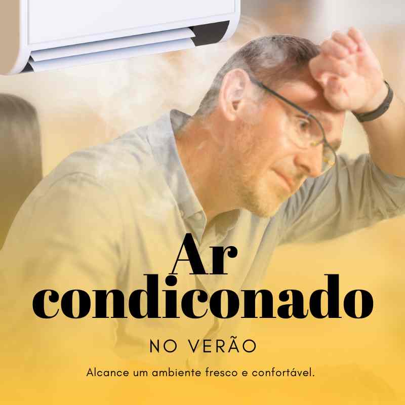 Ar condicionado no verão