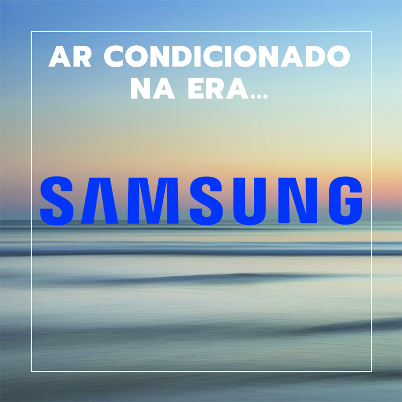 A era Samsung em ares condicionados