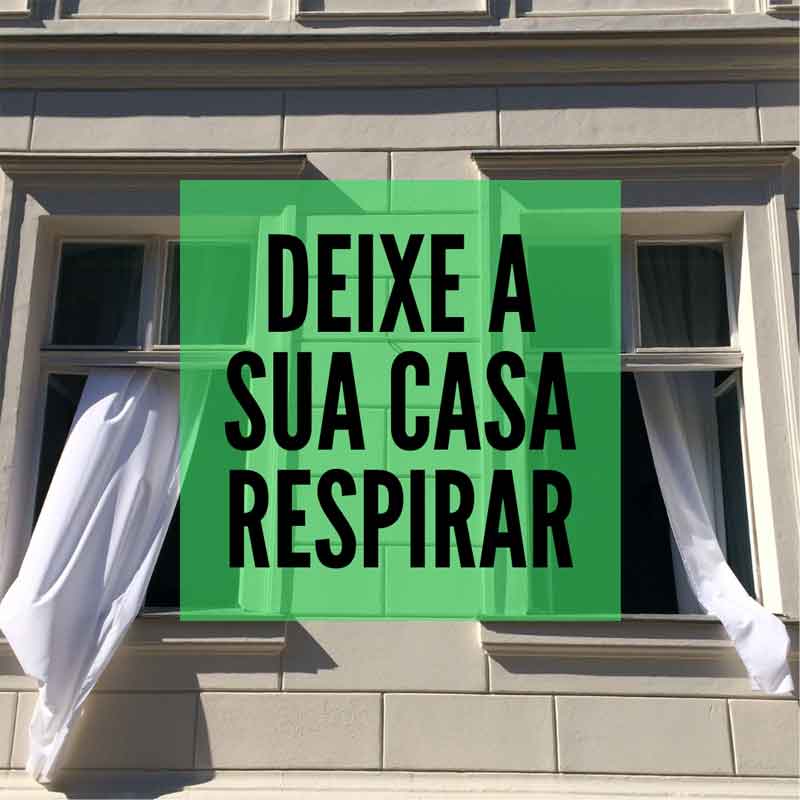 Está preocupado com a ventilação da casa?