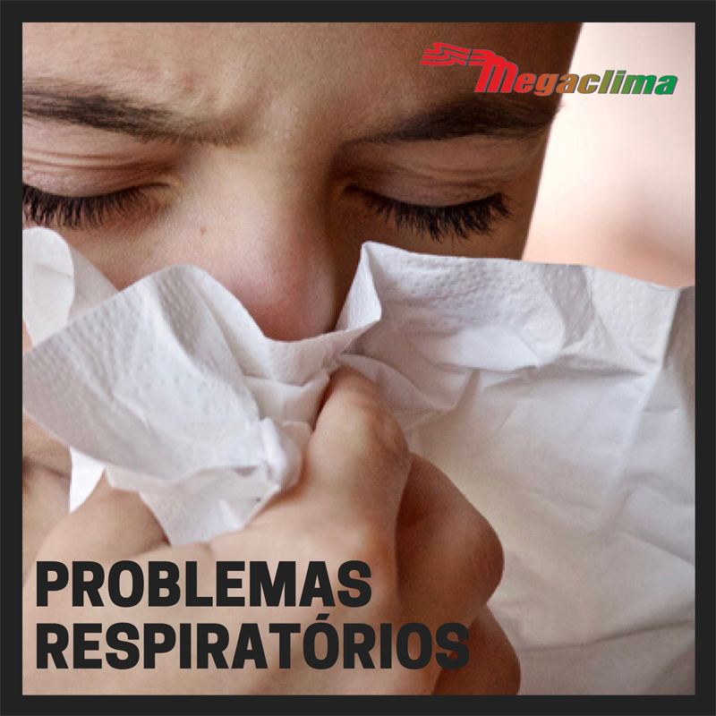 O ar seco e os problemas respiratórios